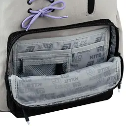 Рюкзак для старшої школи Kite Education teens 949L Romantic Minimalism Сірий (K26-949L-1) - мініатюра 10