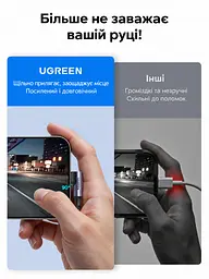 Кабель UGREEN L536 USB-C - USB-C кутовий 90° PD 3.1 240 Вт 2 м чорний (85345) - мініатюра 3
