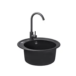Кухонна мийка Kroner KRP Komposit GRB-510 (CV027408) - мініатюра 4