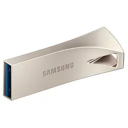 Флеш-накопичувач Samsung USB3.1 128GB Bar Plus Champagne Silver (MUF-128BE3/APC) - мініатюра 3