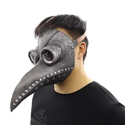 Маска Чумний Доктор Plague Doctor MMM PD - мініатюра 3