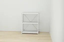 Етажерка 3/60 Ferrum-decor Серії Коннект 73x60x28 білий ДСП Білий 16мм (FRD-104260) - мініатюра 2