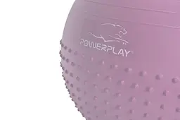 М'яч для фітнесу Power Play 4003 65 см, Violet із насосом - мініатюра 2