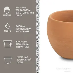 Вазон TerraNeo Dego 49x39 см (700108) - мініатюра 2