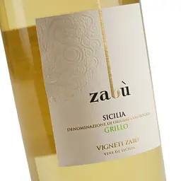 Вино Vigneti Zabu Grillo Sicilia біле сухе 12.5% 0.75 л - мініатюра 5