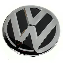Емблема для Volkswagen 138 мм / Passat 2015- / Jetta 15- / Golf 2017- / Polo18- / Touareg 16- (3G 0853 601B DPJ)
