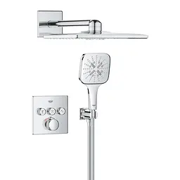 Душова система прихованого монтажу Grohe Grohtherm Smartcontrol з Rsh Smartactive 310 Cube 1039980000, Хром - мініатюра 3