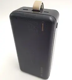 Потужний Повербанк Power Bank із швидкою зарядкою 30000mAh USB /Type-C PD/QC 20W Maxmate MMP30S чорний - мініатюра 6