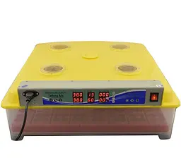 Інкубатор автоматичний Tehnoms MS-63 на 63 яйця будь-яких типів з регулятором вологості (в пластиковому корпусі) 82290