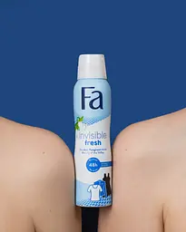 Антиперспірант-спрей Fa Invisible Fresh з ароматом конвалії, 150 мл - мініатюра 4