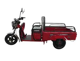 Вантажний електроскутер-самоскид триколісний CROSSER Cargo 18" (1500W, 72V, 58Ah) Червоний - мініатюра 2