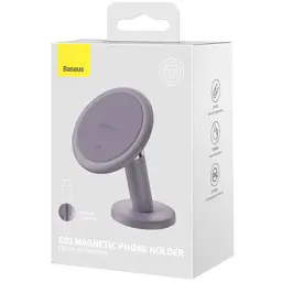 Універсальний автотримач Baseus Magnetic (клейка стртрічка) purple (SUCC000005) - мініатюра 7