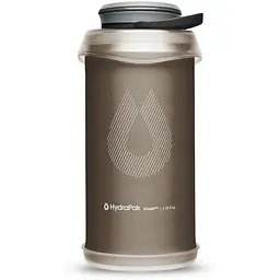Пляшка м'яка HydraPak Stash 1 л Сірий (1017-G121M)
