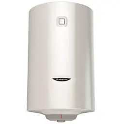 Ariston Водонагрівач електр. PRO1 R 80 V 1,8K PL EU круглий 80л, 1,8 кВт, хутро. кер-ння, С, Італія, білий