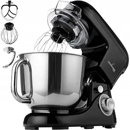 Кухонний комбайн тістоміс Lehmann Chervil 2200 W Black - мініатюра 2