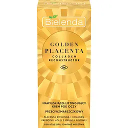 Крем навколо очей Bielenda Golden Placenta проти зморщок зволожувальний підтягувальний 15 мл - мініатюра 3