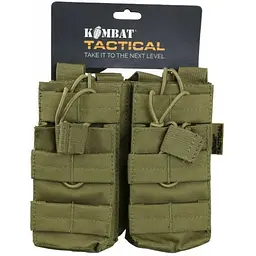 Підсумок під магазини АК Kombat UK Double DUO Mag Pouch Койот (1000-kb-ddmp-coy)