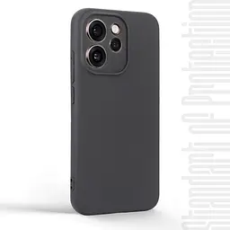 Чехол-накладка для смартфона OPPO Reno15 Pro 5G, противоударный, силиконовый, термополиуретановый (ТПУ), с защитой камеры и корпуса, черный, защита всего корпуса, ArmorStandart (ARM89919) - мініатюра 2