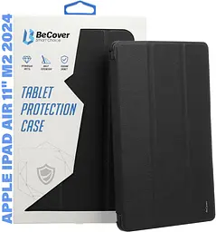 Чохол BeCover Tri Fold Soft TPU Silicone для Apple iPad Air 11 M2 2024 Чорний (711405) - мініатюра 6