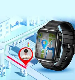Дитячий смарт-годинник Lemfo T27 з GPS-трекером камерою голосовим і текстовим чатом ОС Android - мініатюра 5
