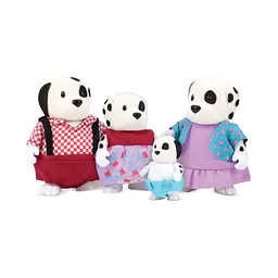 Набір фігурок Li'l Woodzeez Сім'я Собак 4од книжка EN det0018376 - мініатюра 5