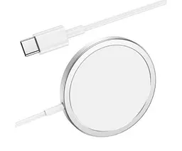 Бездротовий зарядний пристрій MagSafe Charger ST-15 White 470700-1365113166 - мініатюра 6