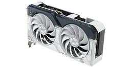 Відеокарта GeForce RTX 4060 Ti 8GB Asus Dual White OC (DUAL-RTX4060TI-O8G-WHITE) Б/В - мініатюра 2