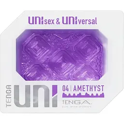 Мастурбатор Tenga Uni 04 Amethyst фіолетовий