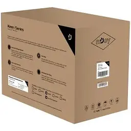Джерело безперебійного живлення NJOY Keen 2000 (UPLI-LI200KE-CG01B) Lin.int., AVR, 4 x евро, пластик - мініатюра 6
