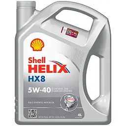 Автомобільна моторна олива Shell Helix HX8 5W-40 4л