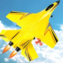 Літак на радіокеруванні SCHE HW33 New Foam Yellow - мініатюра 5