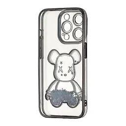 Чохол Shining Bear Case Protected Camera iPhone 15 Pro Black - мініатюра 3