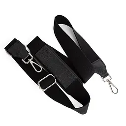 Дорожня шкіряна сумка Virginia Conti m01301 чорна - мініатюра 8