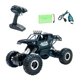Автомобіль OFF-ROAD CRAWLER з р/к - WHERE THE TRAIL ENDS (матов.чорн., акум. 7.2V, мет.корпус, 1:14) Sulong Toys SL-121RHMBl - мініатюра 12