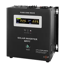Сонячний інвертор (ДБЖ) LogicPower LPY-C-PSW-2000VA (1400W) MPPT24V - мініатюра 2