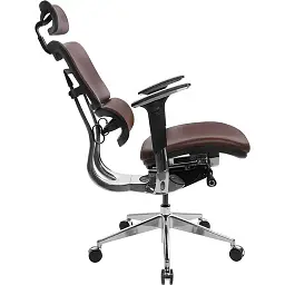 Офісне крісло GT Racer X-807 Leather (P-01), темно-бордове (X-807 Leather Burgundy (P-01)) - мініатюра 6
