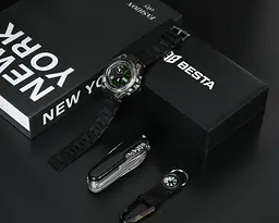 Подарунковий набір Besta Box Tattoo ЗСУ Set з компасом Чорний (3366) - мініатюра 2