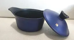 Каструля Casa Royal D-UKR 20400 "Gusto" 24см 4.5л Blue - мініатюра 5