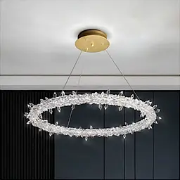 Підвісна кришталева LED-люстра Art 2053/1BGD - мініатюра 2