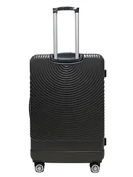 Валіза велика L ABS-пластик Worldline Airtex 652 78×52×34см 128л Сірий - мініатюра 3