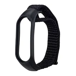 Ремінець Nylon Mi Band 3/4/5/6/7 Black Sand