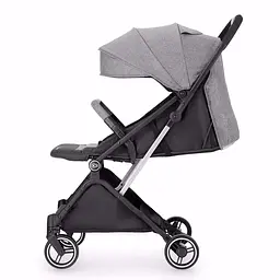 Прогулянкова коляска Kinderkraft Indy Grey - мініатюра 2