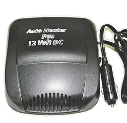 Авто обігрівач салону Піч тепловентилятор від прикурювача Auto Heater Fan 12В 150W чорний