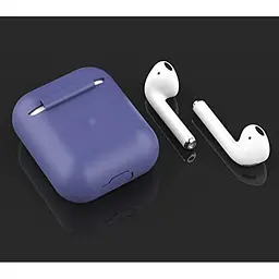 Чохол Apple для AirPods 2 New Silicone Case [Midnight Blue] [36519] - мініатюра 6