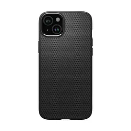 Чехол Spigen Liquid Air для iPhone 15 Plus Matte Black (ACS06650) + защитное стекло