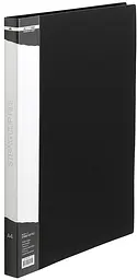 Папка пластикова зі швидкозшивачем, A4 BM.3407-99 BUROMAX (4823078952097) Чорний - мініатюра 2