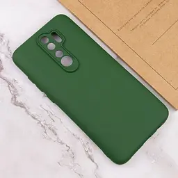 Чохол Silicone Cover Lakshmi Full Camera A для Xiaomi Redmi 9 Зелений / Dark green - мініатюра 4