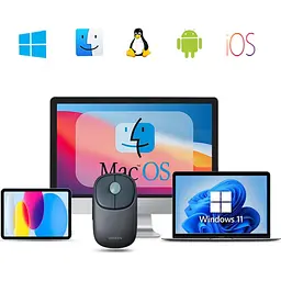 Миша Ugreen MU102 FUN+ Blue (UGR-90538) [150506] - мініатюра 3