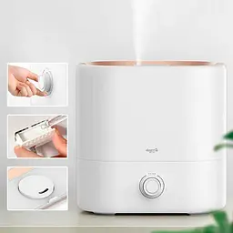 Зволожувач повітря Deerma HuXiaomidifier 4.5 L DEM-ST635 White - мініатюра 4