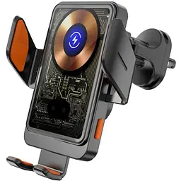 Тримач Auto open-close Transparent Wireless Charger T11 15W